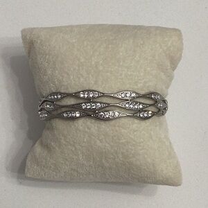 bracelet with Swarovski crystals